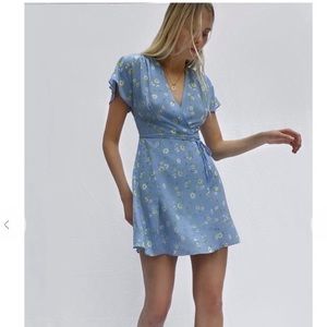 French Connection Diah Crepe Floral Minidress